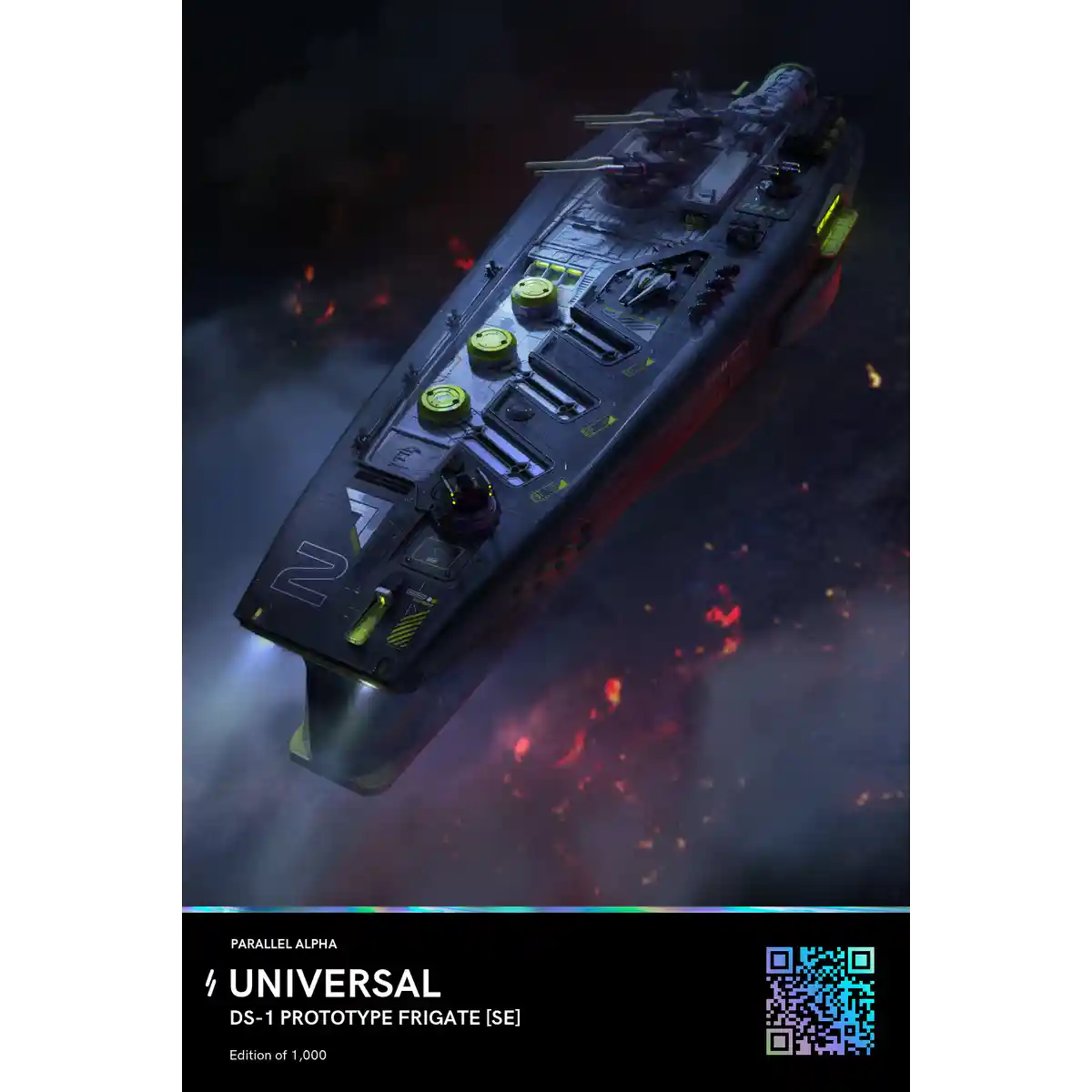 DS-1 Prototype Frigate [SE] Parallel Alpha NFT