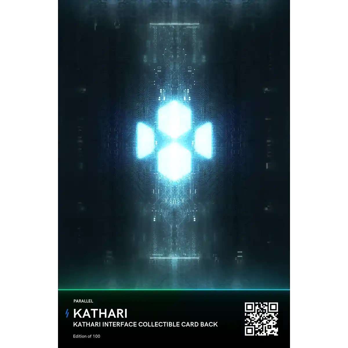 Kathari Interface Collectible Card Back Parallel Alpha NFT