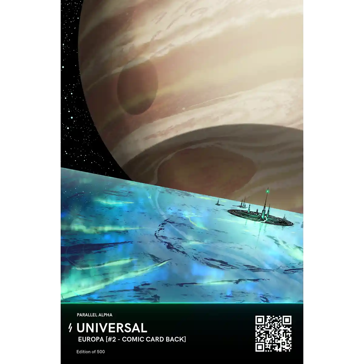  Europa [#2 - Comic Card Back] Parallel Alpha NFT